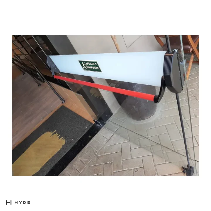 HYDE BR8-SG Single-door panic bar for glass doors
