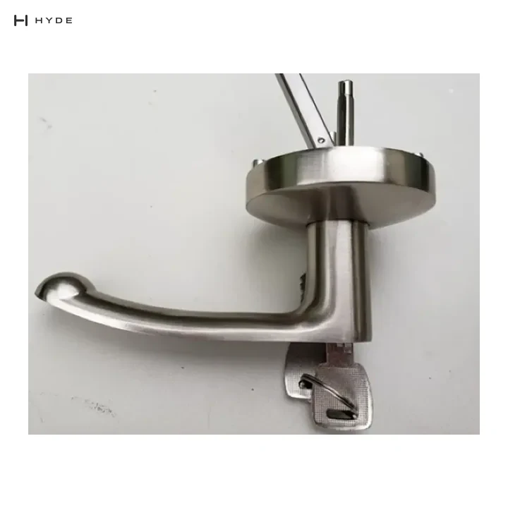 HYDE BR8-TK Outside lever for panic bars with key