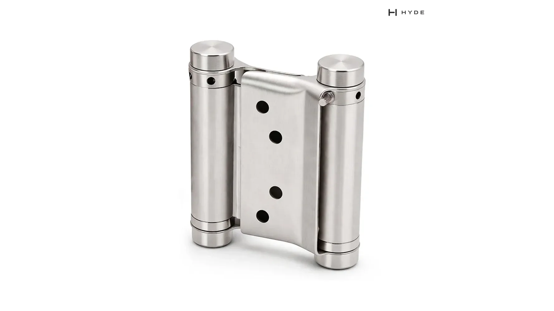 SSH031 double-action spring hinge, original catalog photograph.