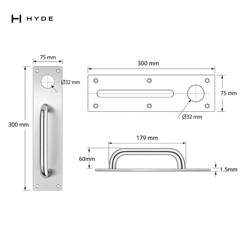 Hyland 001 Panic Exit Device, view 3