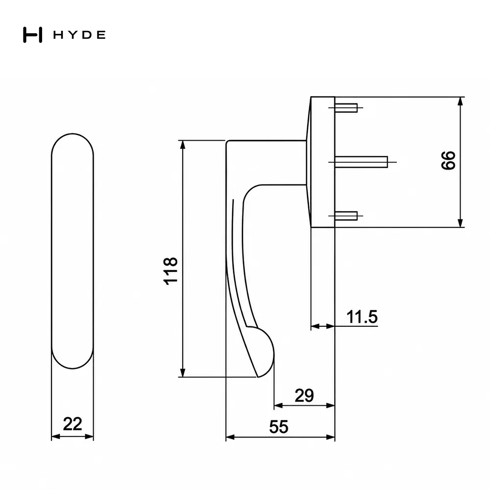 Hyland 026 Panic Exit Device, view 8