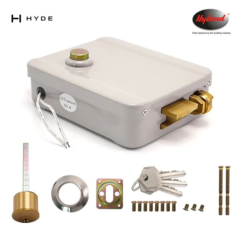 Hyland 1073S night latch and rim lock, view 4