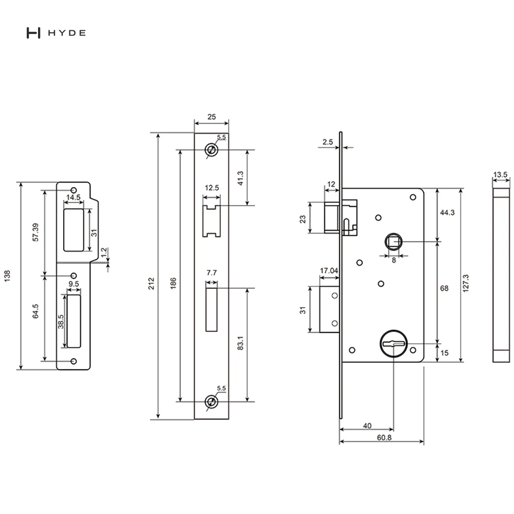 Hyland 110 Lock Case, view 5