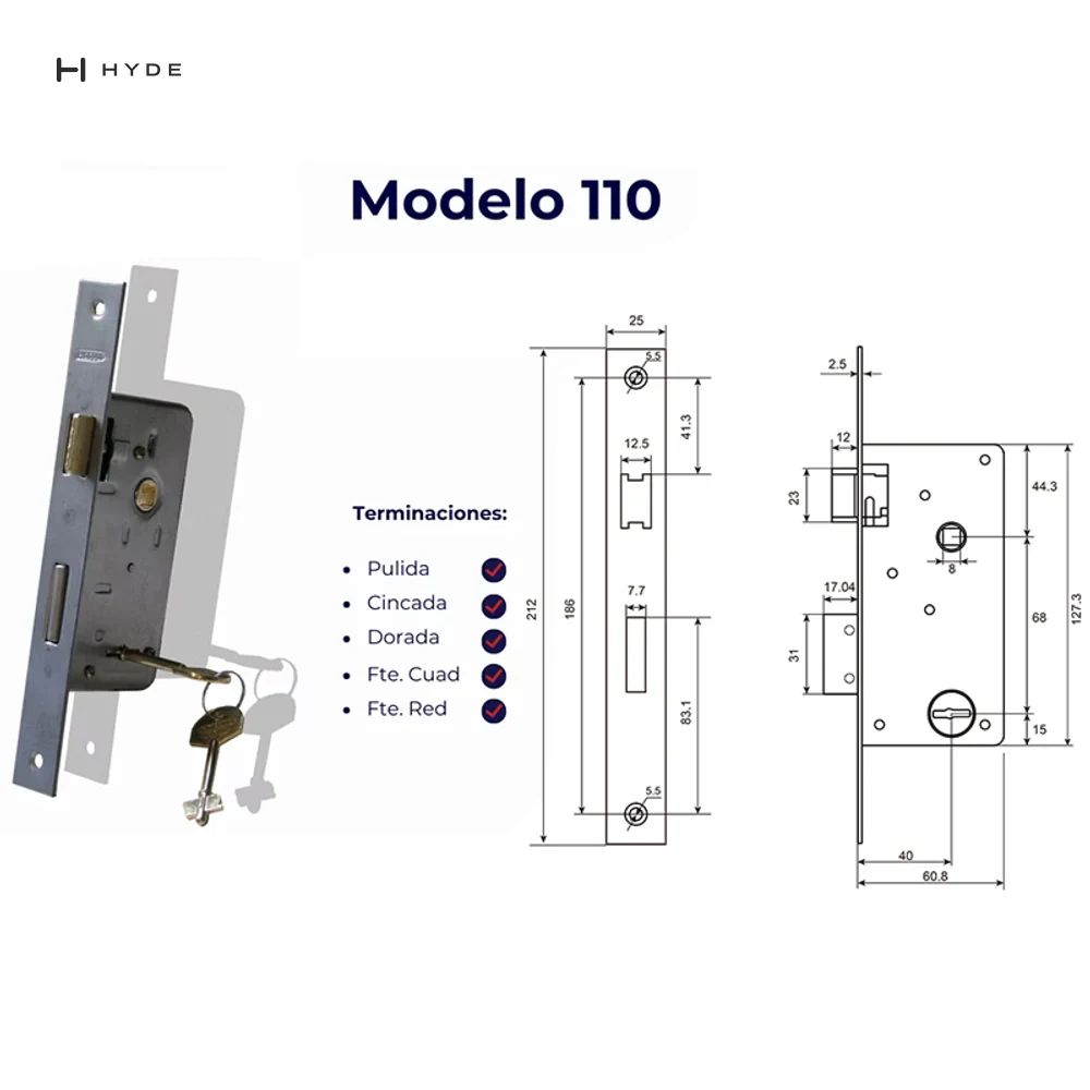 Hyland 110 Lock Case, view 7
