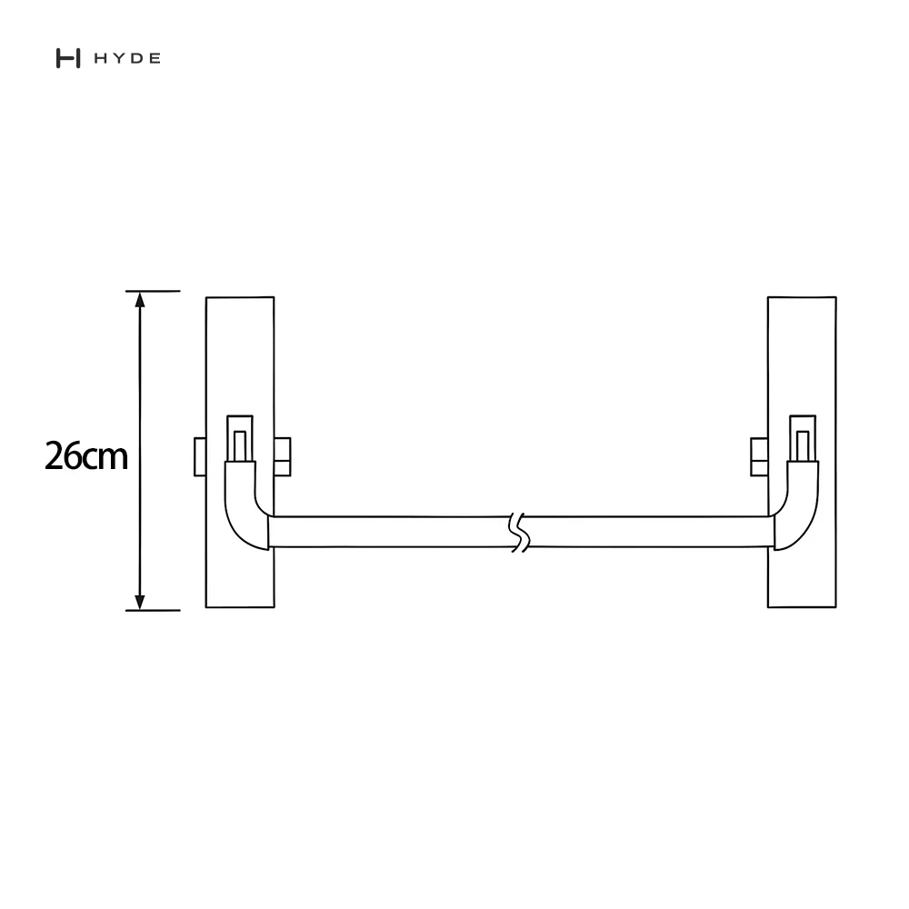 Hyland 305 Fire Door Panic Exit Device, view 5