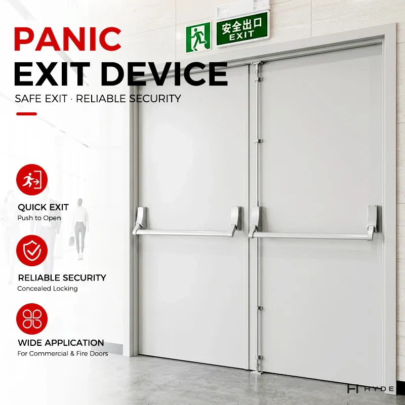Hyland 306-D Double Door Panic Exit Device, view 8