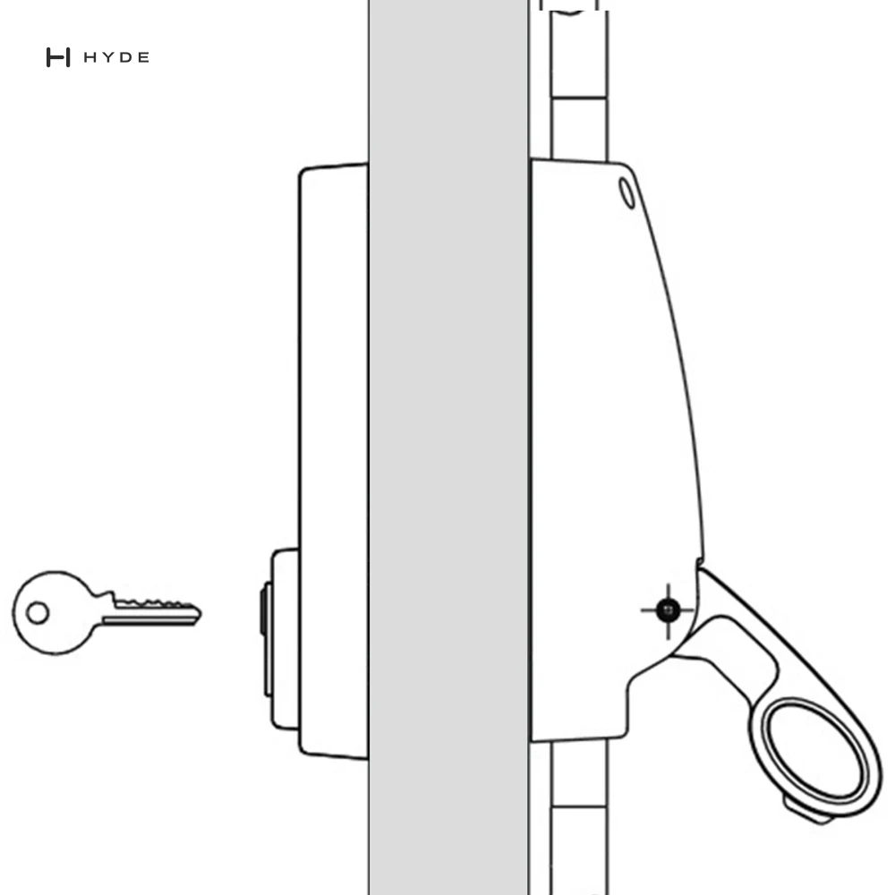 Hyland 308 Panic Exit Device, view 4