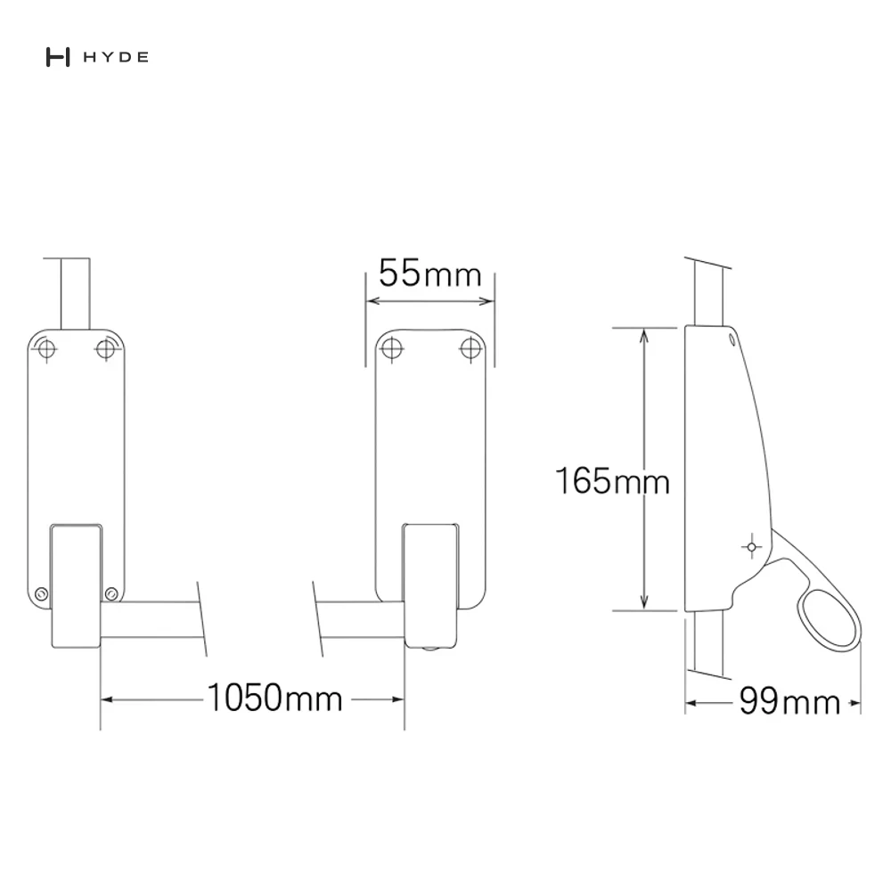 Hyland 308 Panic Exit Device, view 5