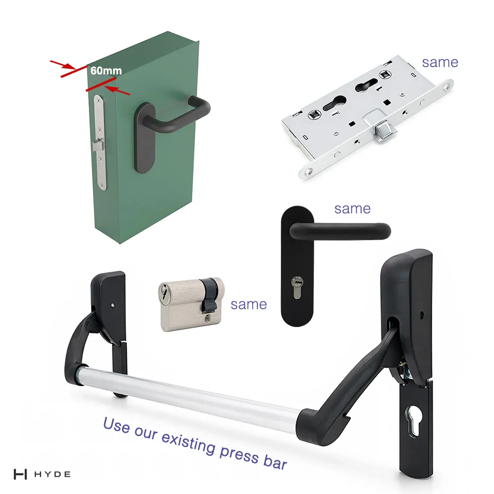 Hyland 311 Panic Exit Device, view 10