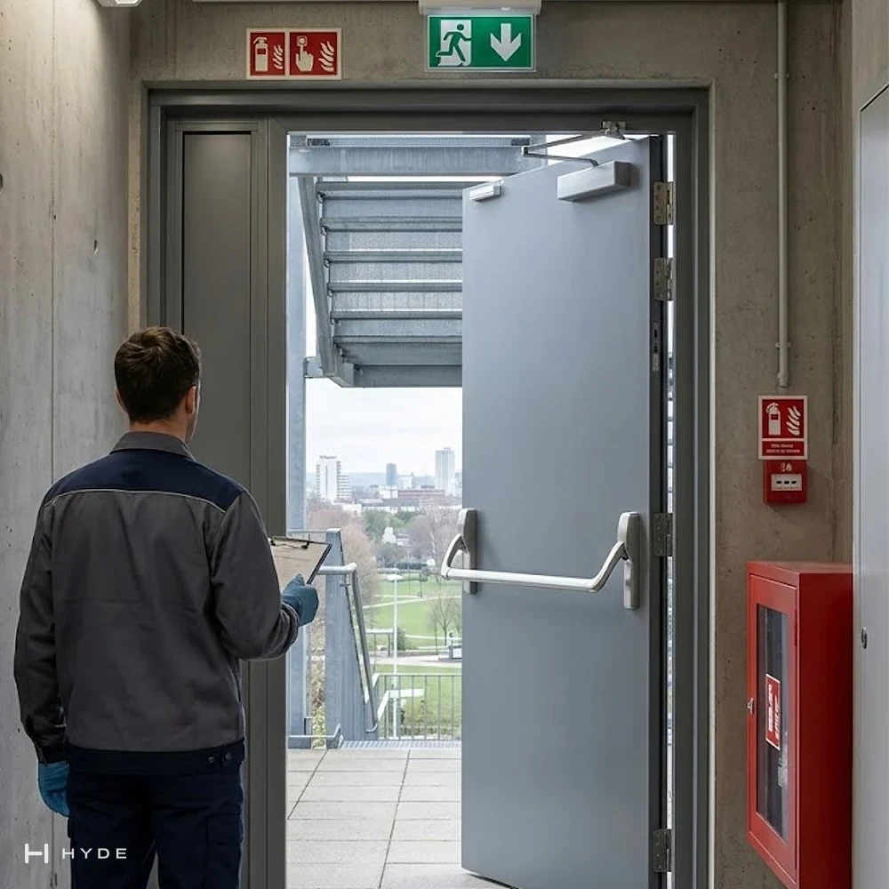 Hyland 312 Panic Exit Device, view 5