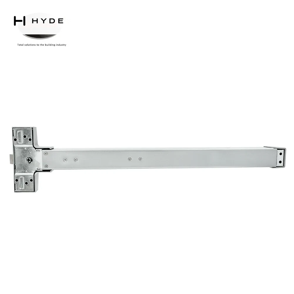 Hyland 314 alarm panic bar, side elevation