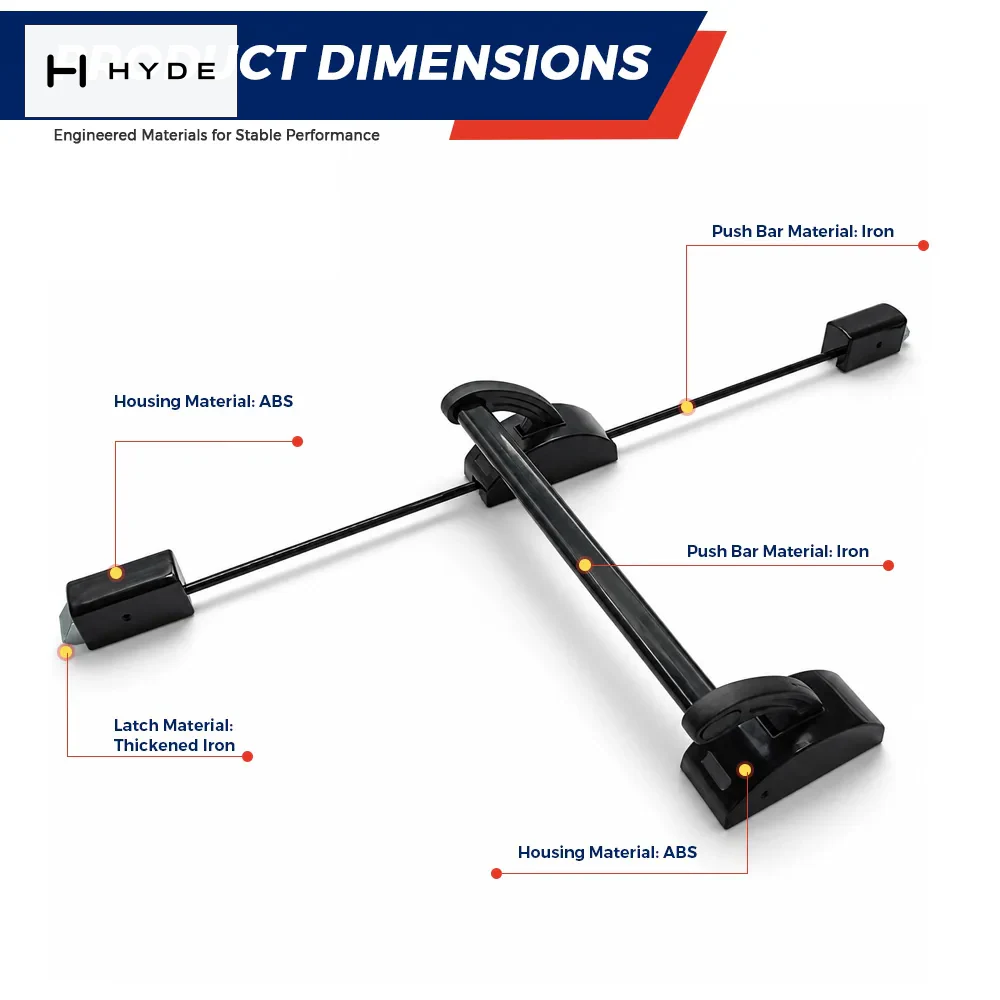 Hyland 316-D panic exit device, view 2