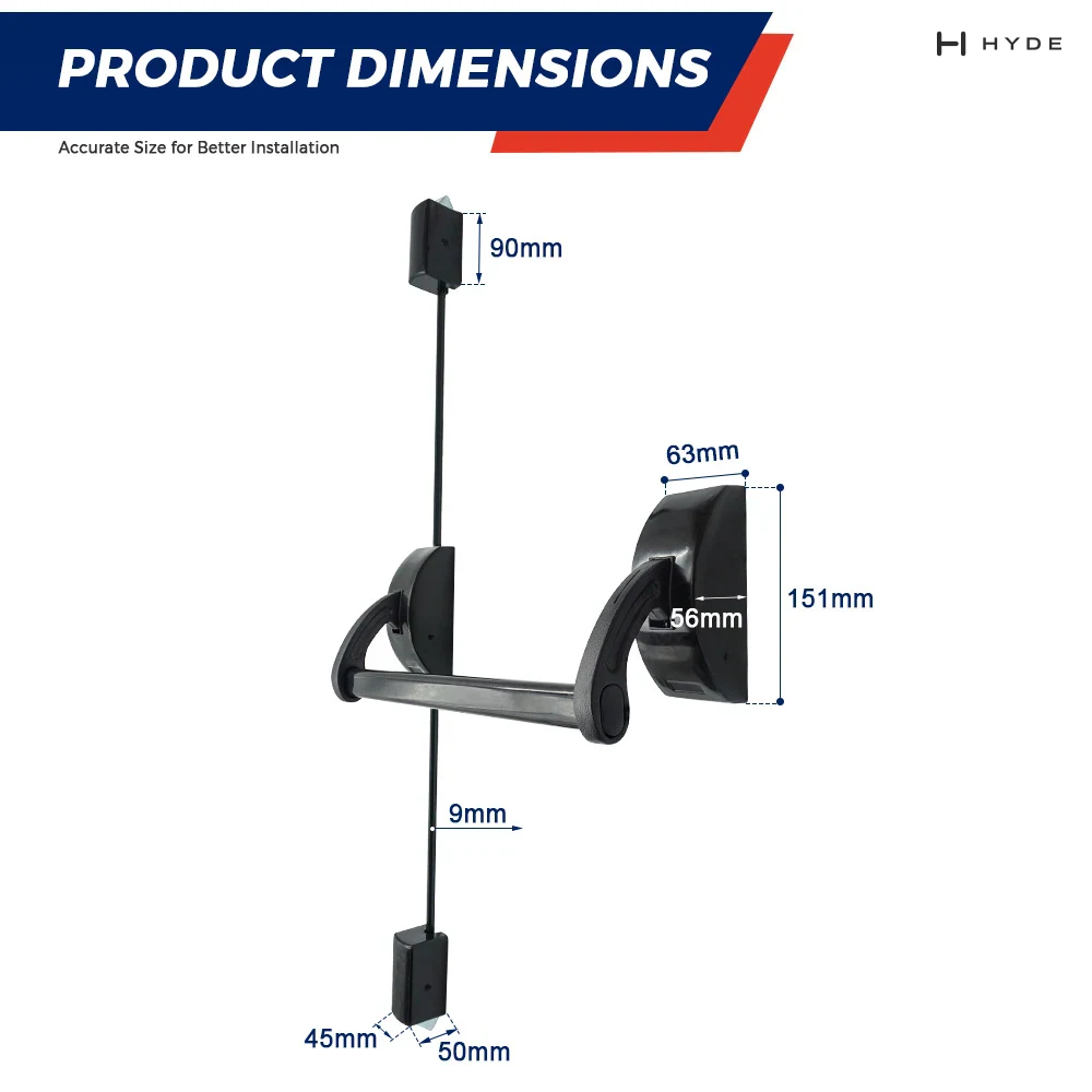 Hyland 316-D Panic Exit Device, view 7