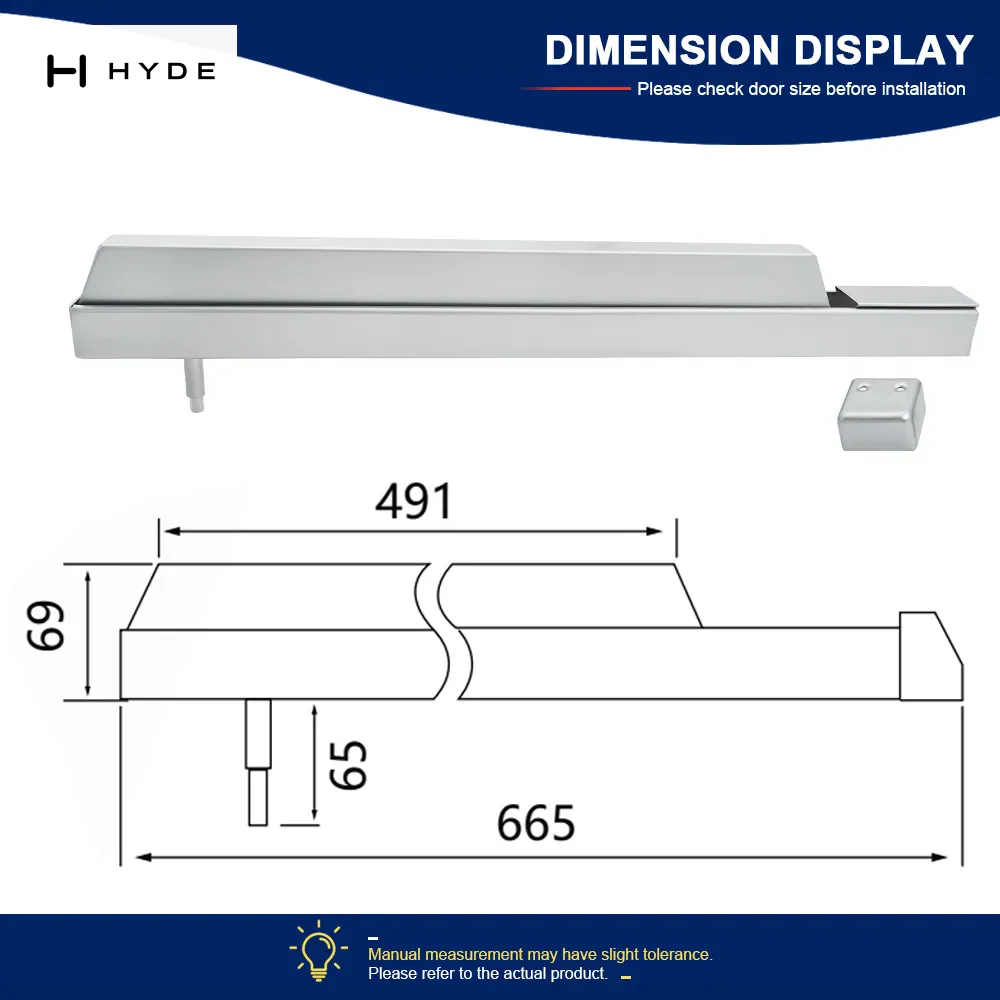 317 dimensional drawing showing bar length and mounting centres
