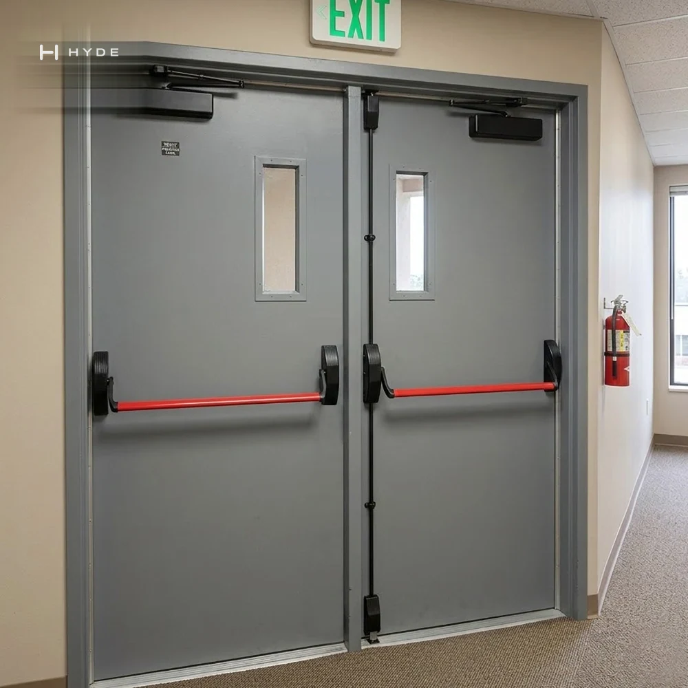 Hyland 320 Two Point Locking Exit Device, view 8