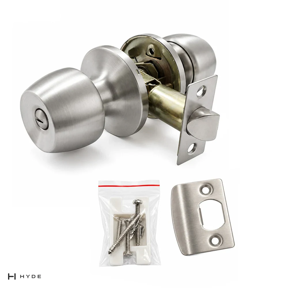 Hyland 578 SNBK Light Duty Cylindrical Lock, view 5