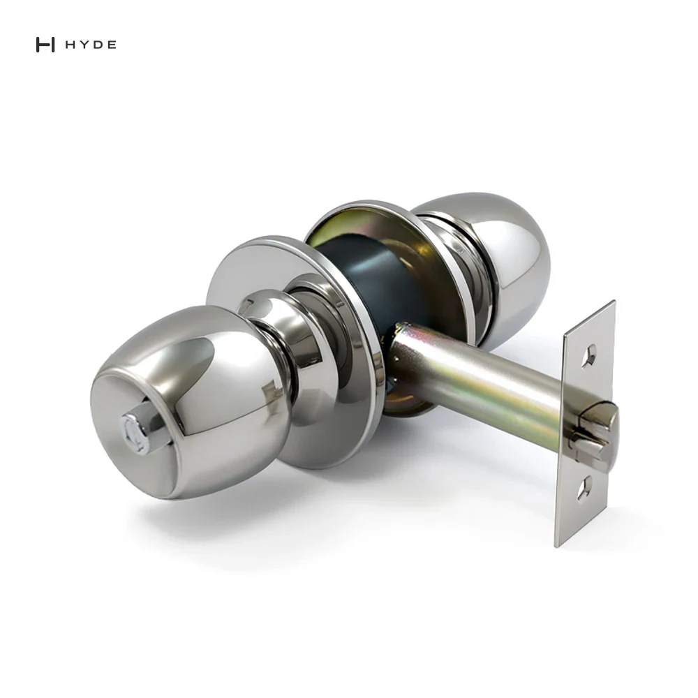 Hyland 5831-90mm chrome Tubular Lock, view 4