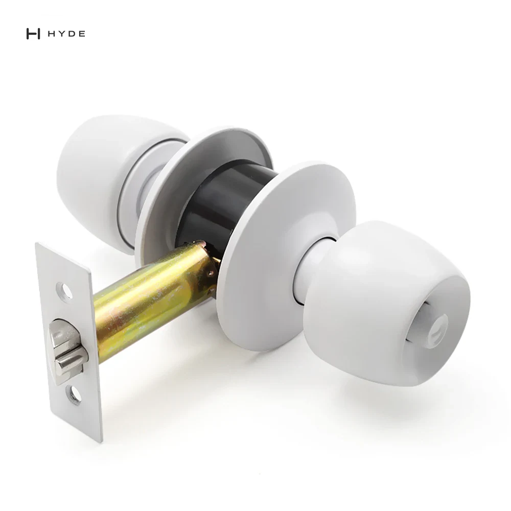 Hyland 5831-90mm white Tubular Lock, view 2