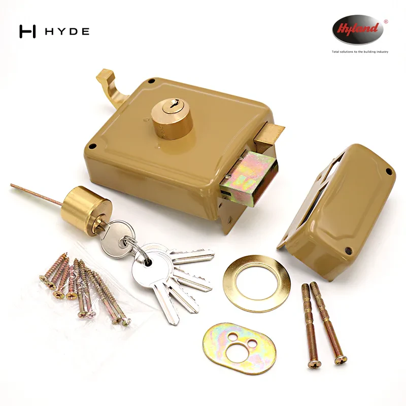 Hyland 5835 night latch and rim lock, view 4