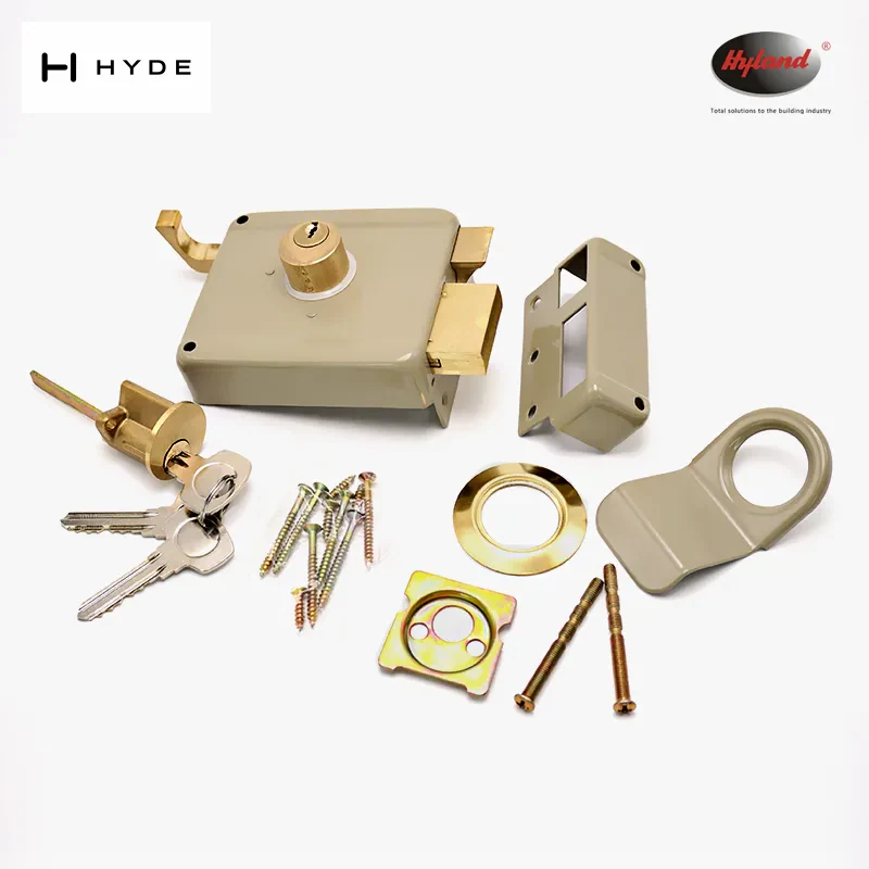 Hyland 5836 night latch and rim lock, view 4