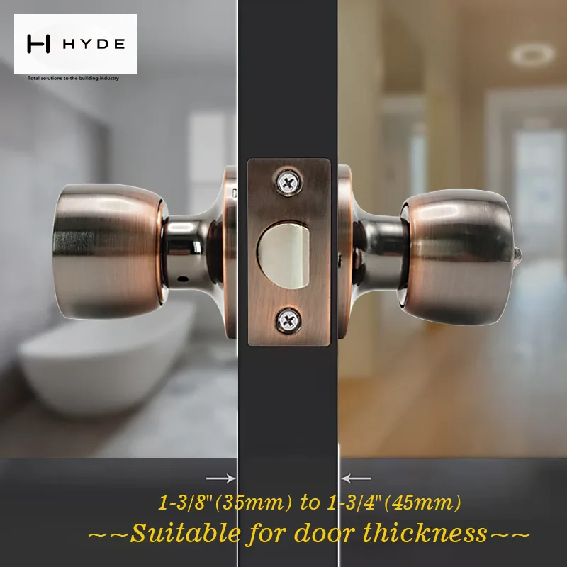 Hyland 595 ACBK tubular lock, view 6