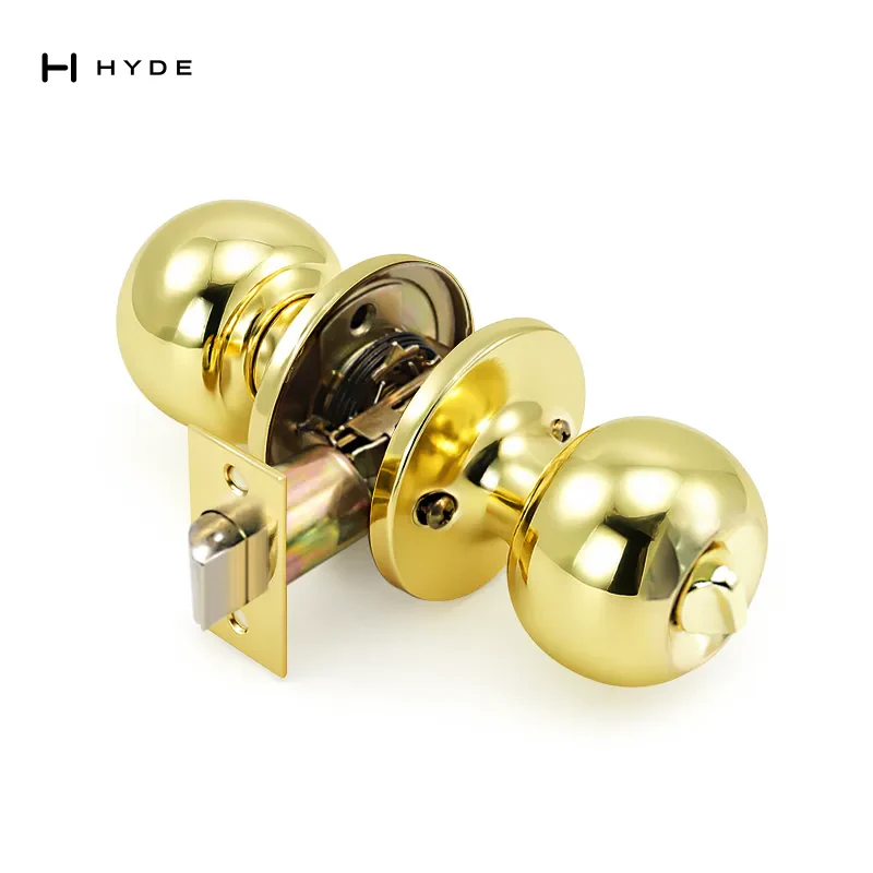Hyland 607 PBBK Tubular Lock, view 2