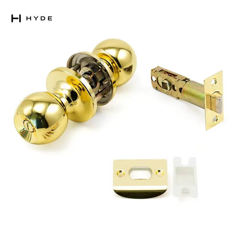 Hyland 607 PBBK Tubular Lock, view 3