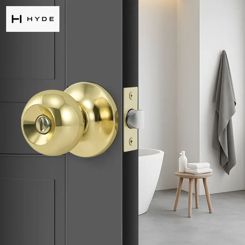 Hyland 607 PBBK Tubular Lock, view 5