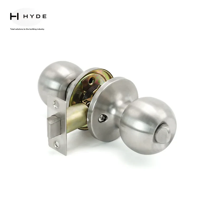 Hyland 607 SSBK tubular lock, view 2