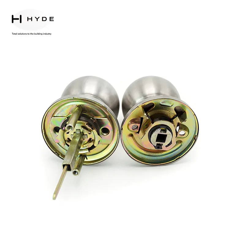 Hyland 607 SSBK tubular lock, view 4