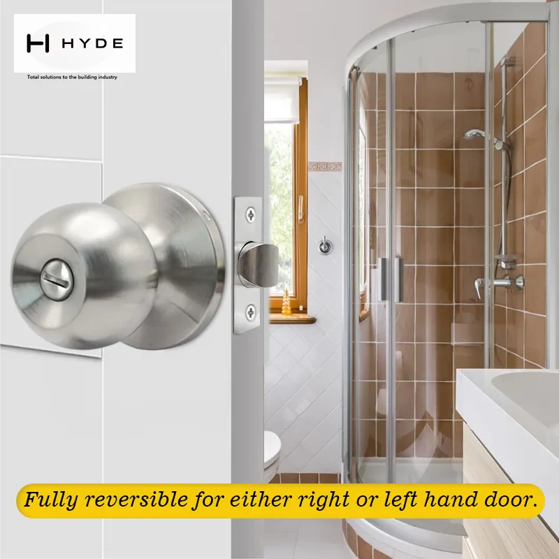 Hyland 607 SSBK tubular lock, view 6