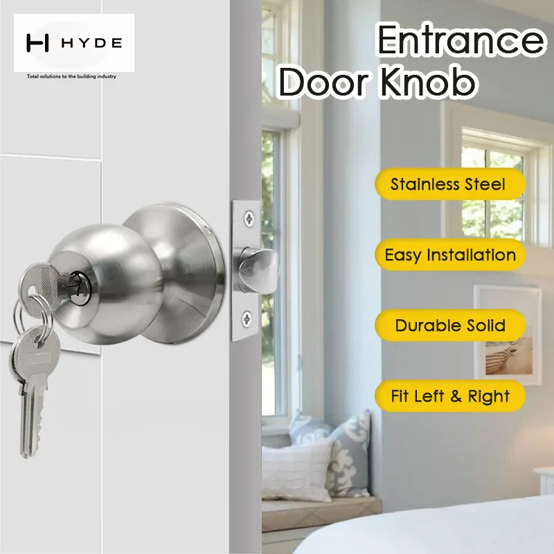 Hyland 607 SSET tubular lock, view 5