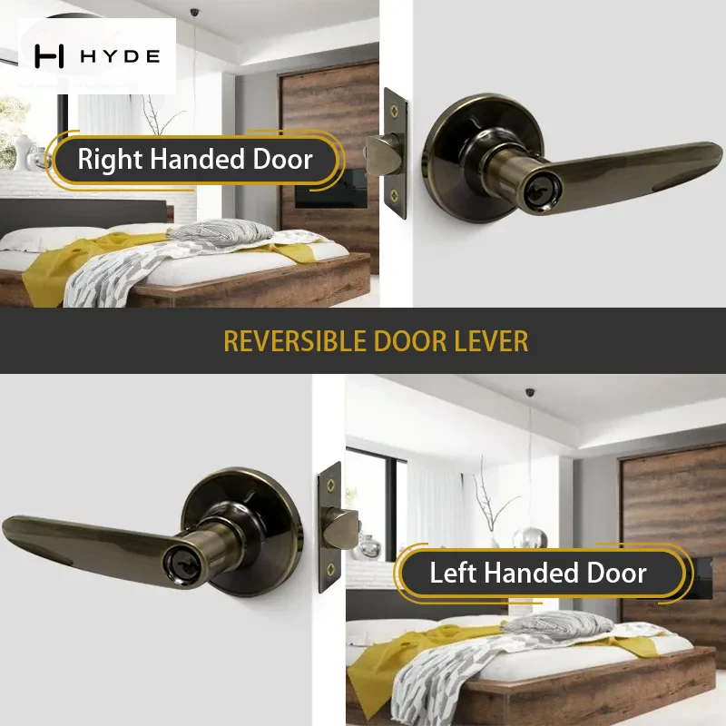Hyland 6491ABET lever handle, view 6