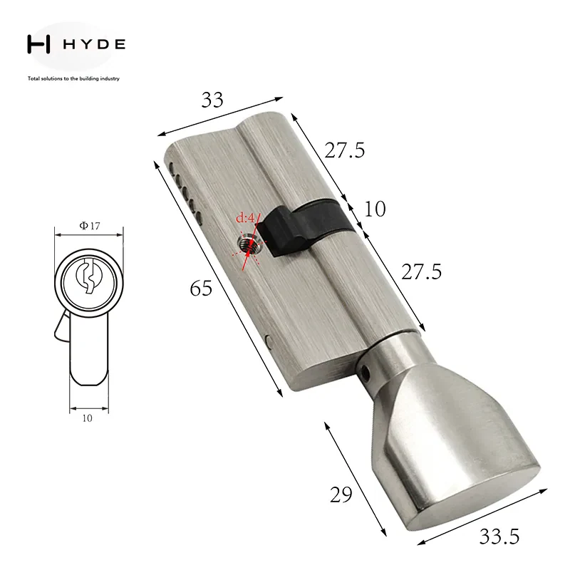 Hyland 65SN lock cylinder, view 2