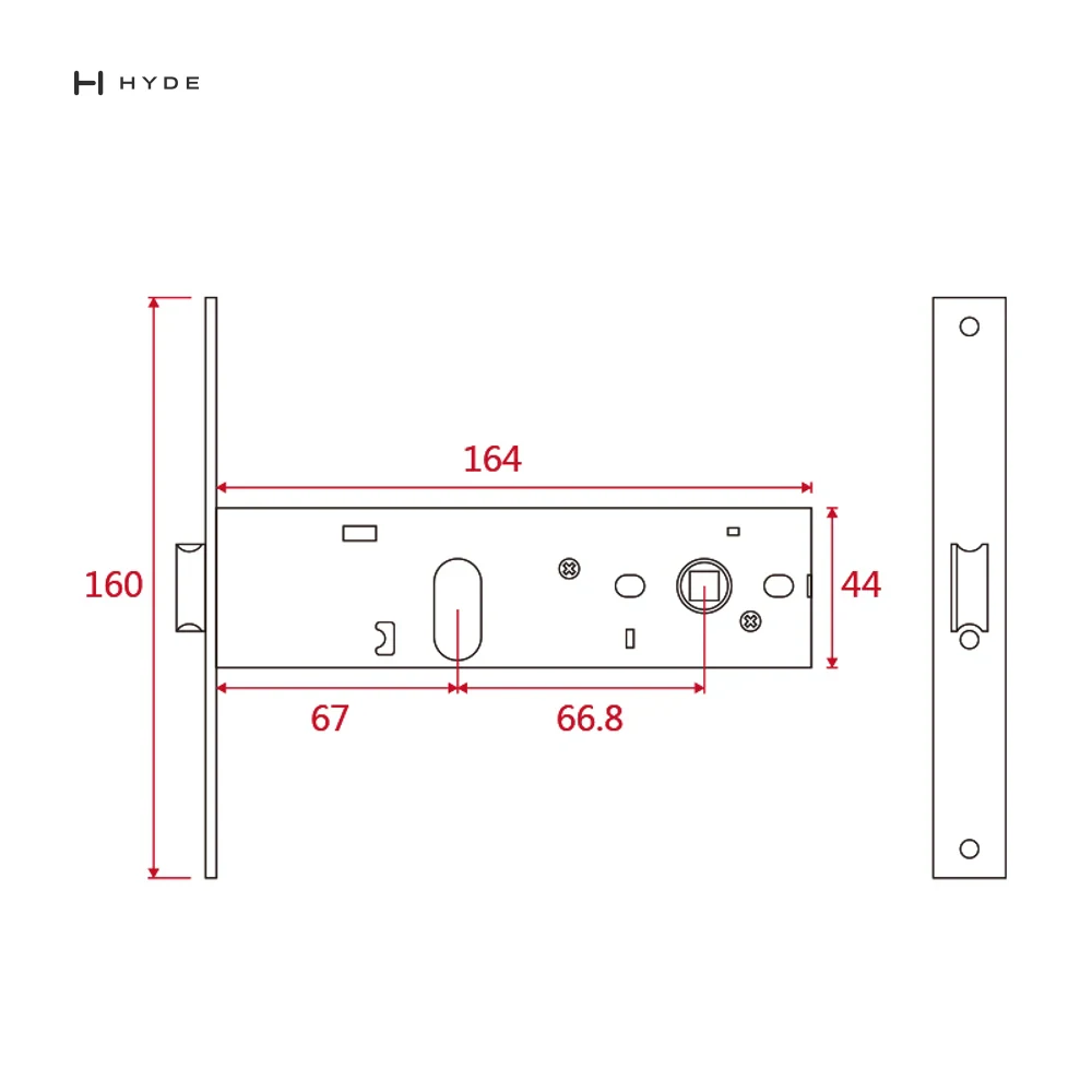 Hyland 7066 Lock Case, view 3