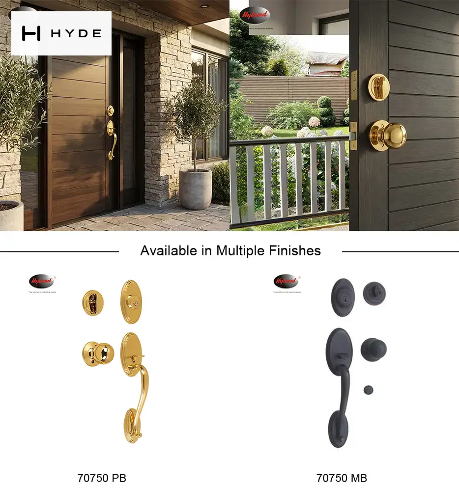 Hyland 70750 PB Grip Handle Set, view 7