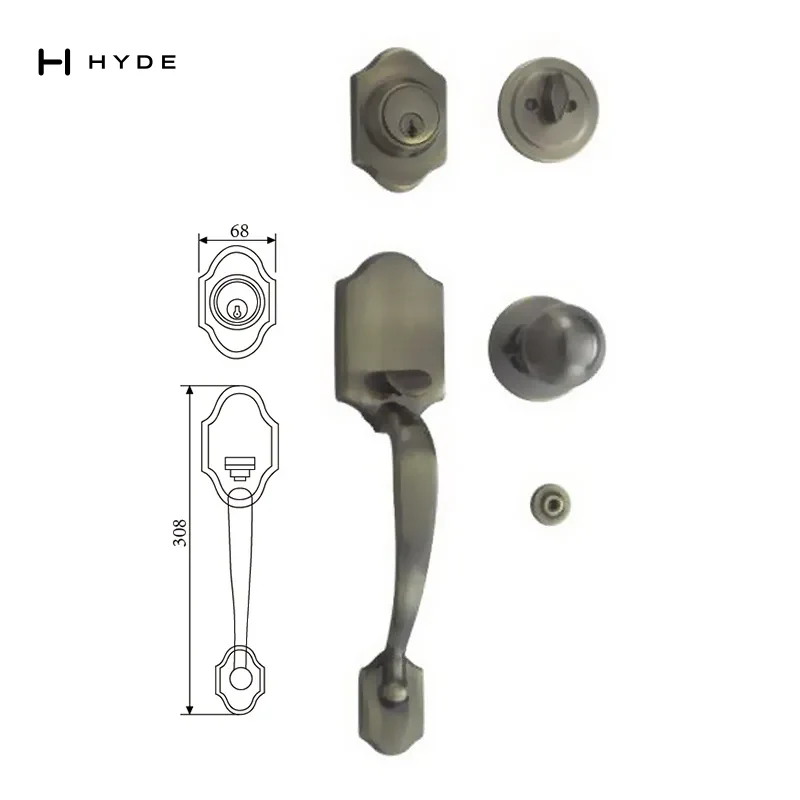 Hyland 70780 AB Grip Handle Set, view 2