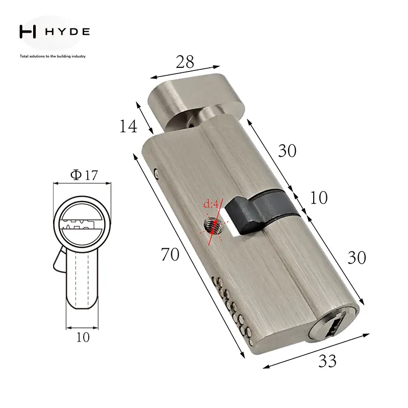 Hyland 70ANTI-THEFT lock cylinder, view 9