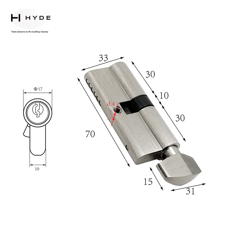 Hyland 70SN lock cylinder, view 2