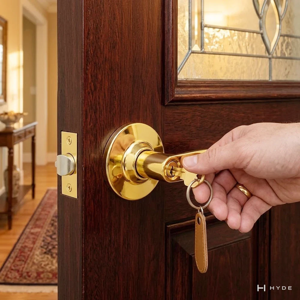 Hyland 803 PBET Lever Handle, view 3