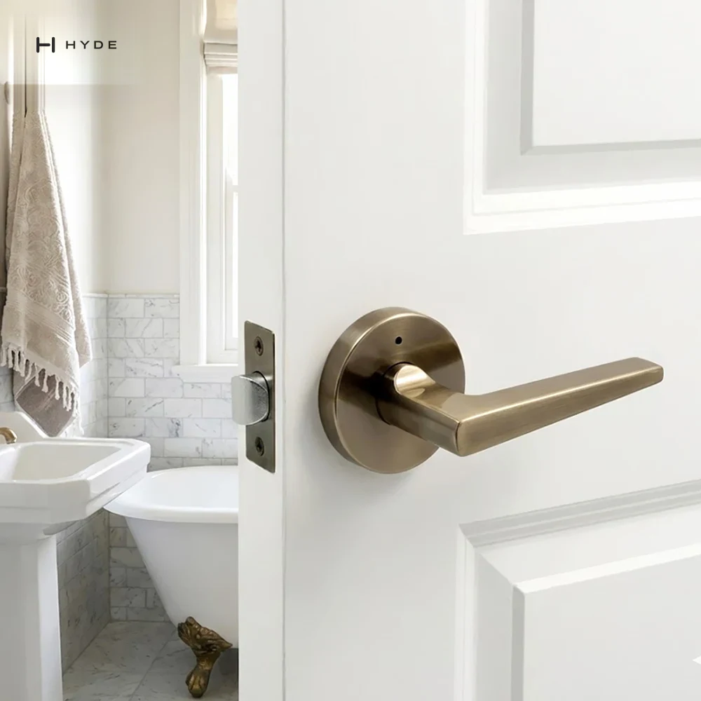 Hyland 807 ABBK Lever Handle, view 5