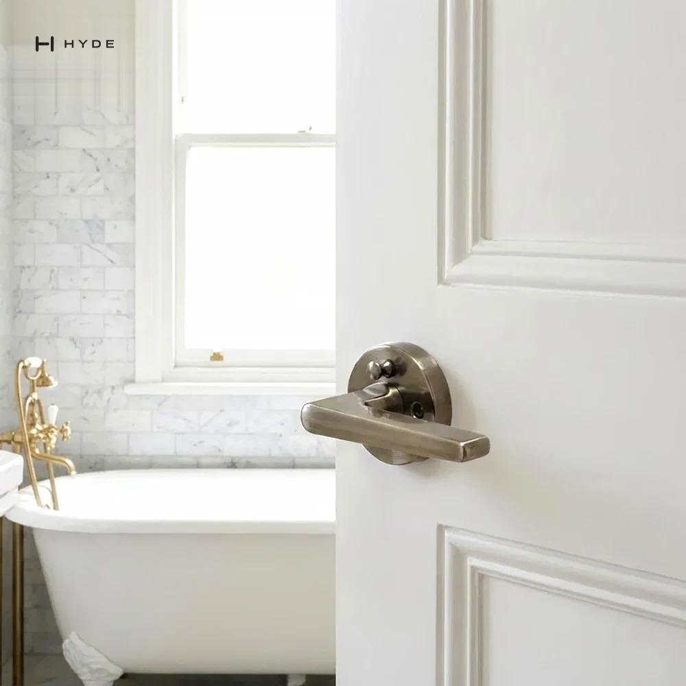 Hyland 807 ABBK Lever Handle, view 6