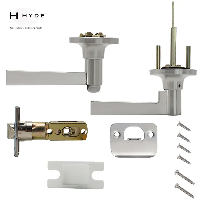 Hyland 853 SNBK lever handle, view 5