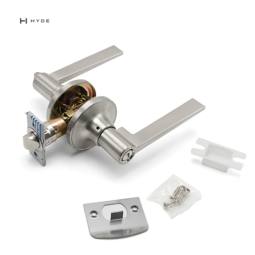 Hyland 853 SSBK Lever Handle, view 2