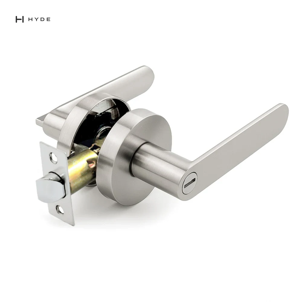 Hyland 8806 SSBK Lever Handle, view 2