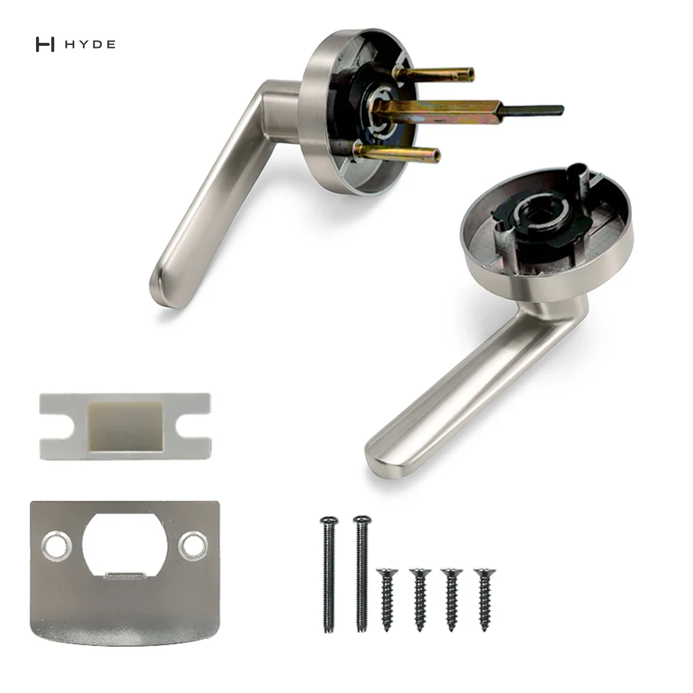 Hyland 8806 SSBK Lever Handle, view 4