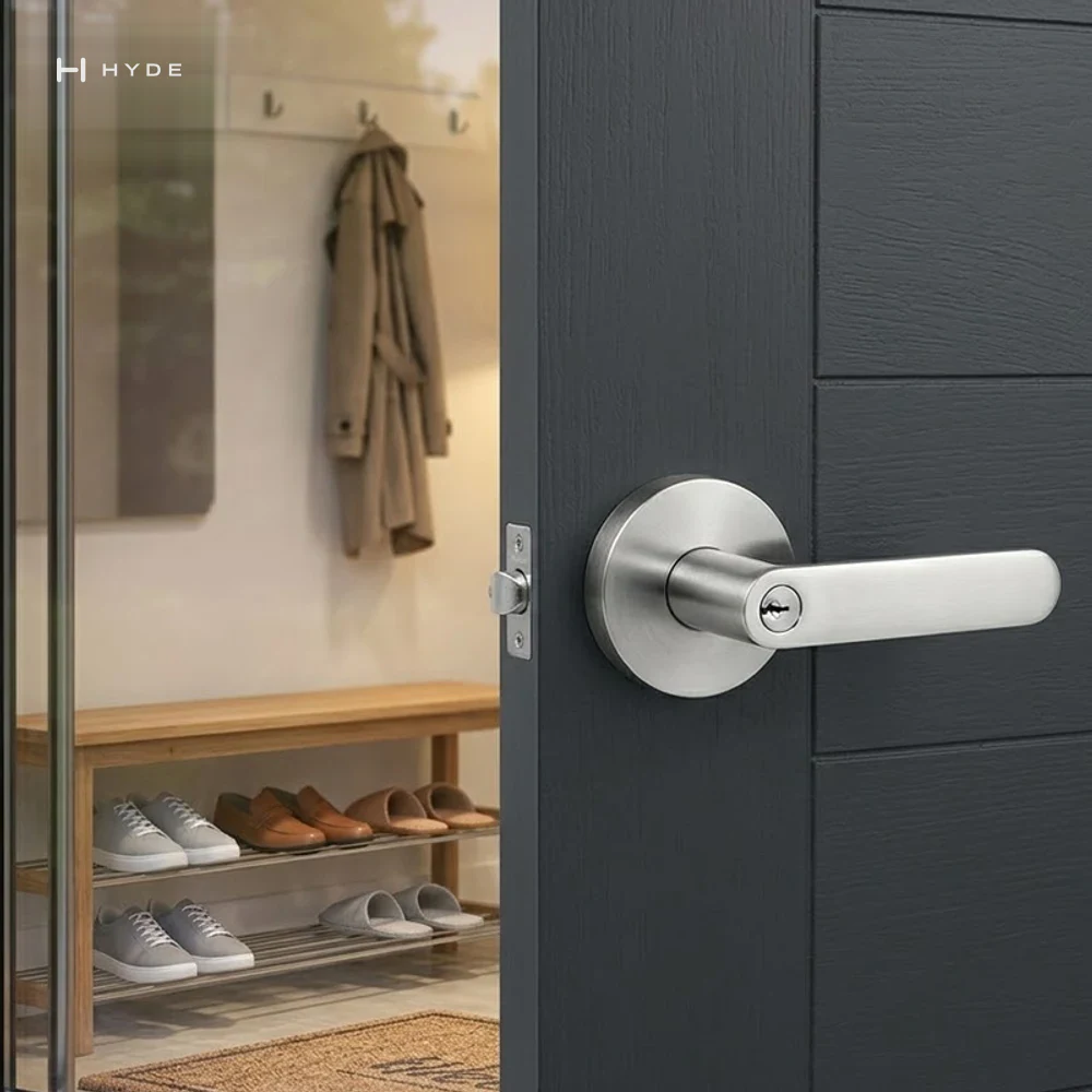 Hyland 8806 SSET Lever Handle, view 6
