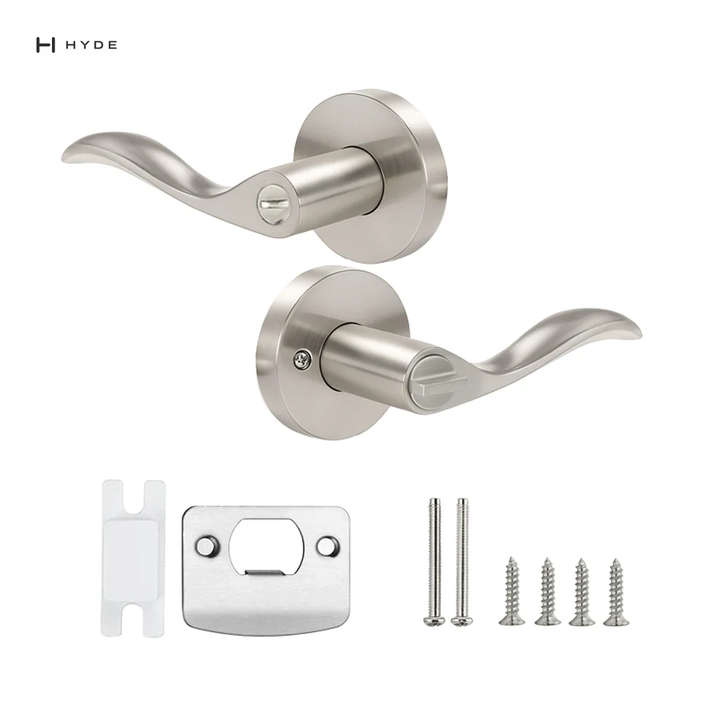 Hyland 8826 SNBK Lever Handle, view 5