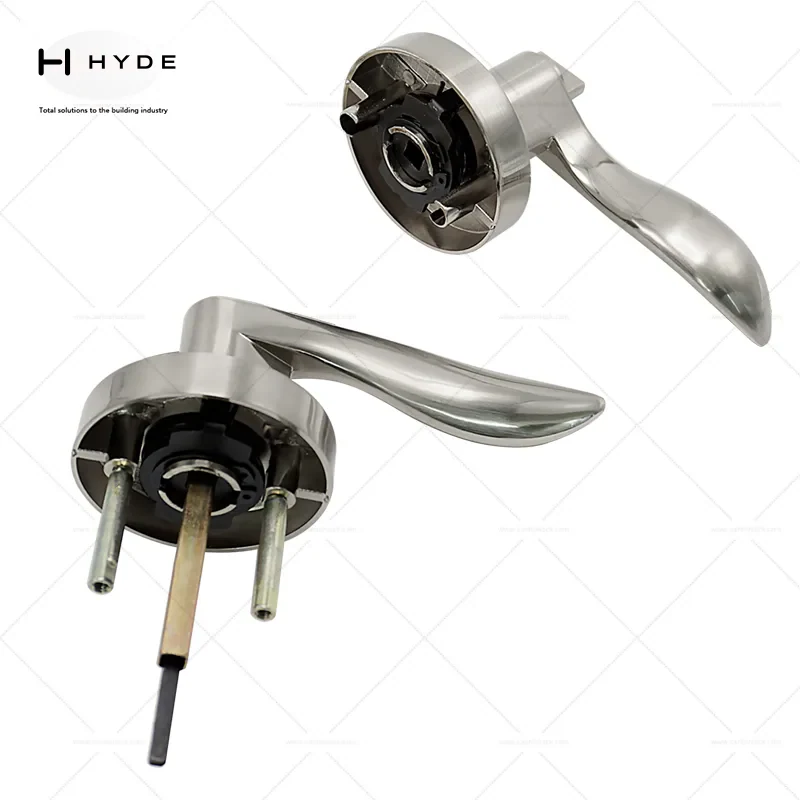 Hyland 8826 SNBK lever handle, view 6