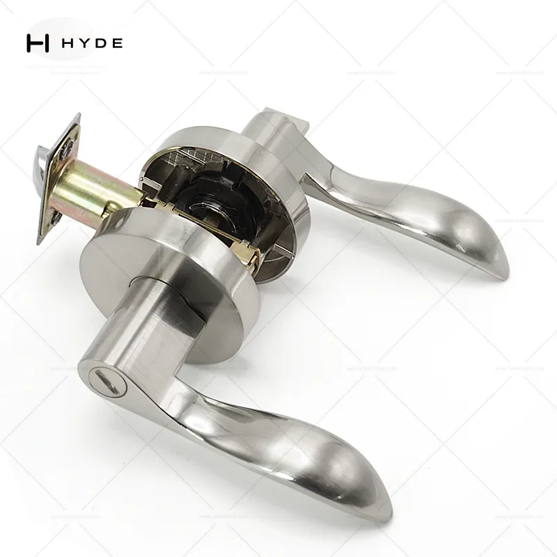 Hyland 8826 SNBK lever handle